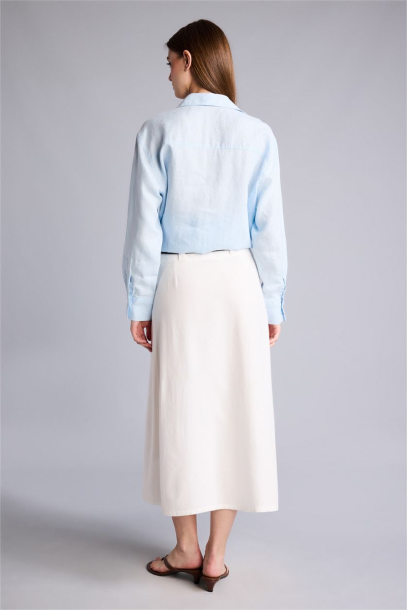 WOMAN Stone A Cut Midi