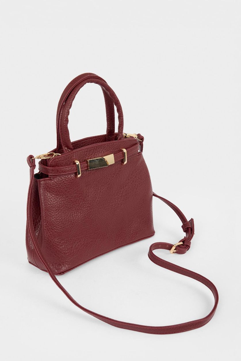 Kadın Bordo Kadın El Çantası
