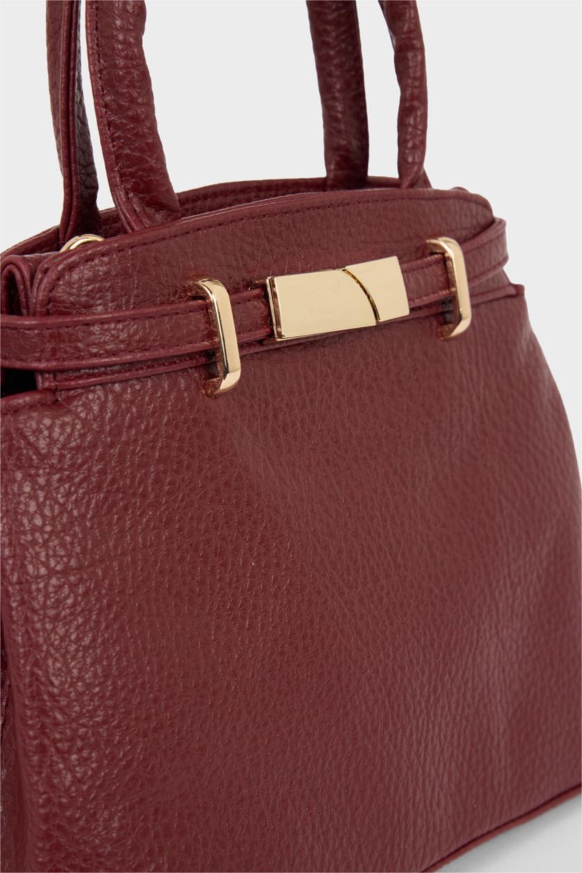 Kadın Bordo Kadın El Çantası
