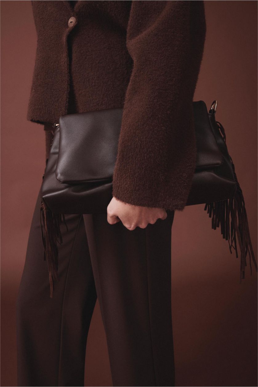 Kadın Kahve Kadın Omuz Çantası