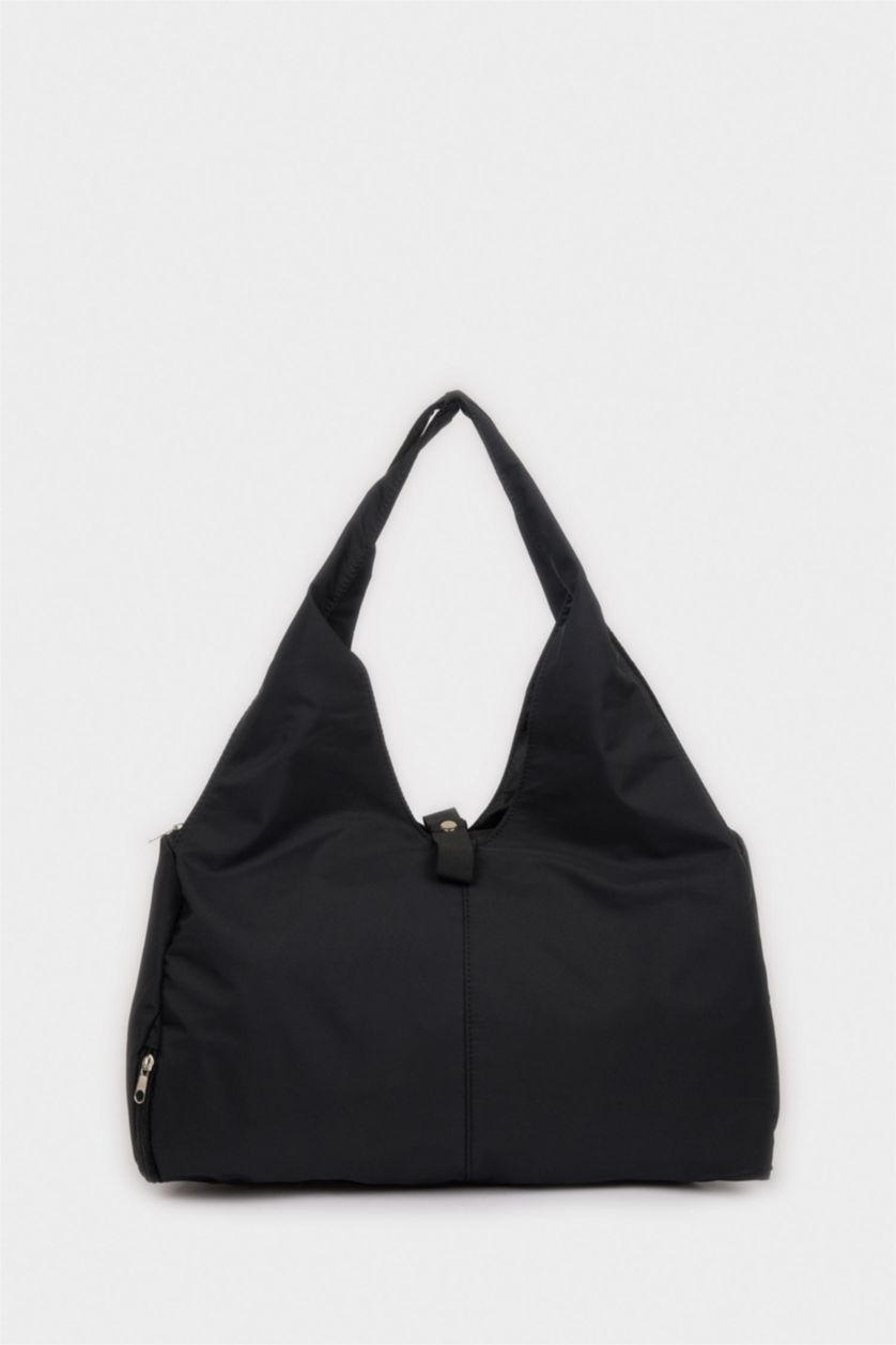 Kadın Siyah Spor Ve Seyahat Çantası