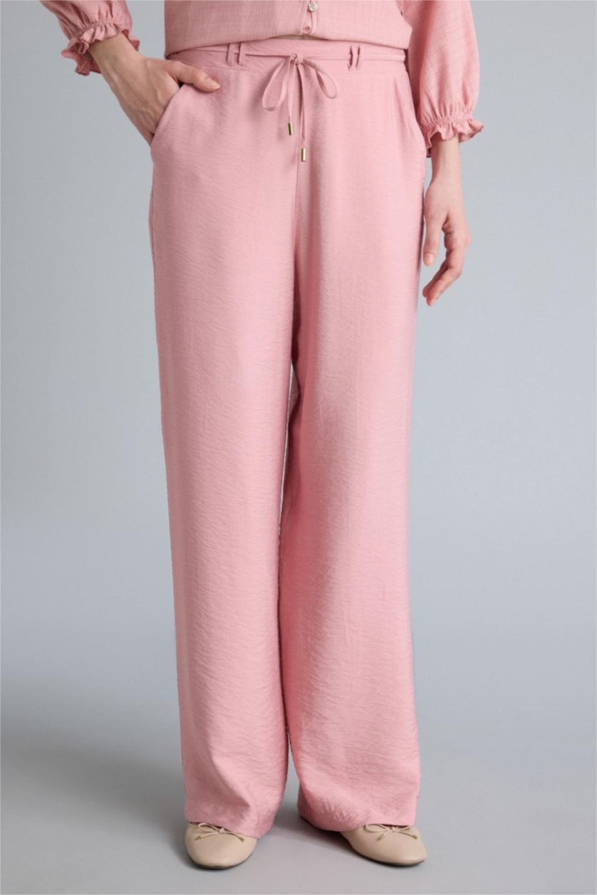 WOMAN Rose Straight Fit Straight Leg Trousers