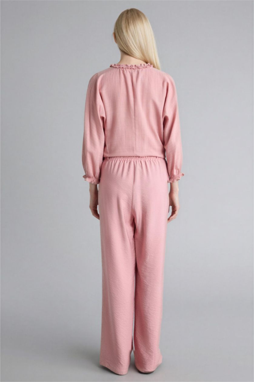 WOMAN Rose Straight Fit Straight Leg Trousers