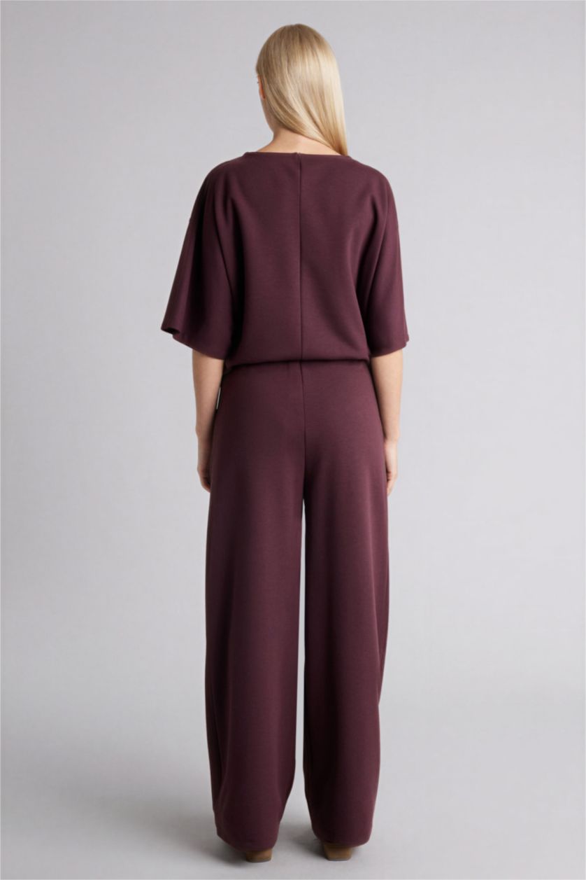 Kadın Kahve Straıght Fıt Pantolon