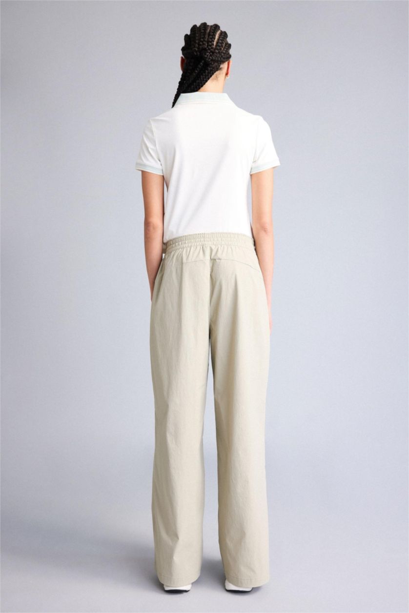 Women Stone Airtech Wide Leg Trousers