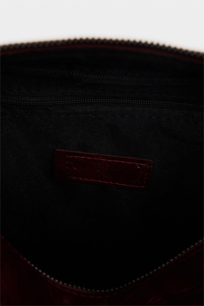 Kadın Bordo Omuz Çantası