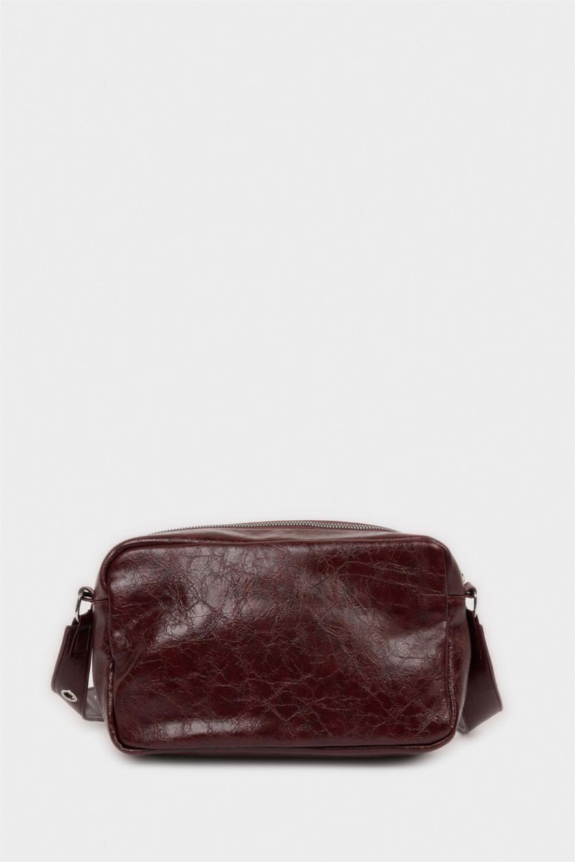 Kadın Bordo Omuz Çantası