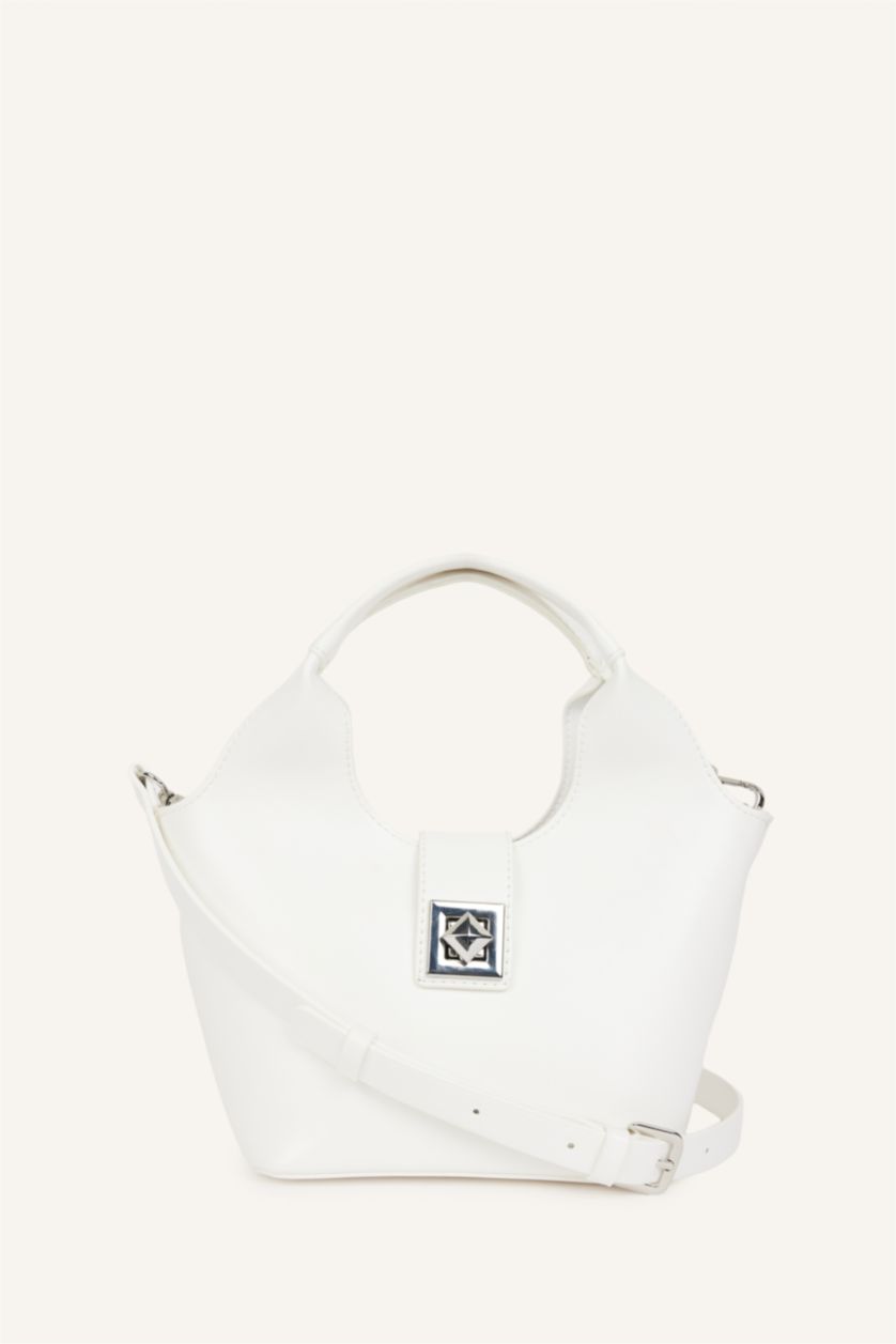 Women White Hand Bag