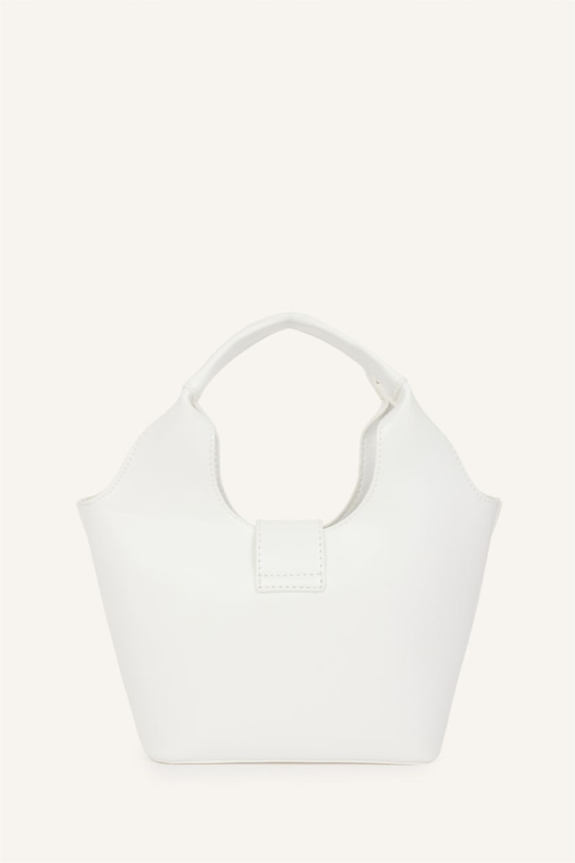 Women White Hand Bag