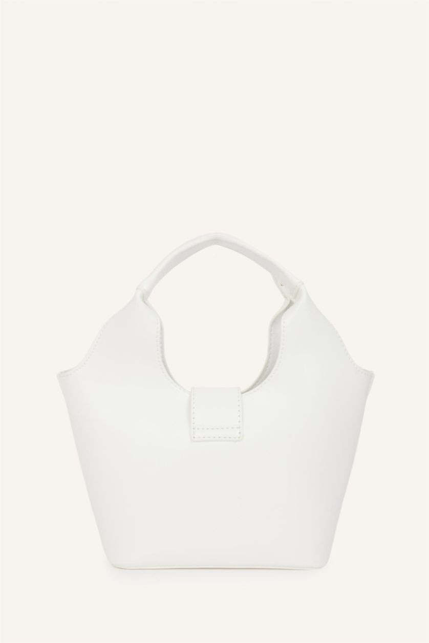 Women White Hand Bag