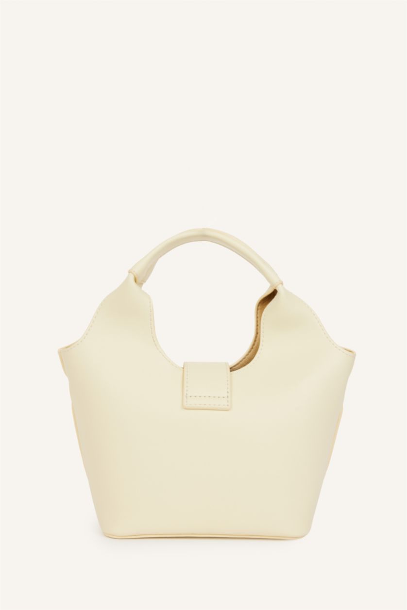 Women Light Yellow Hand Bag