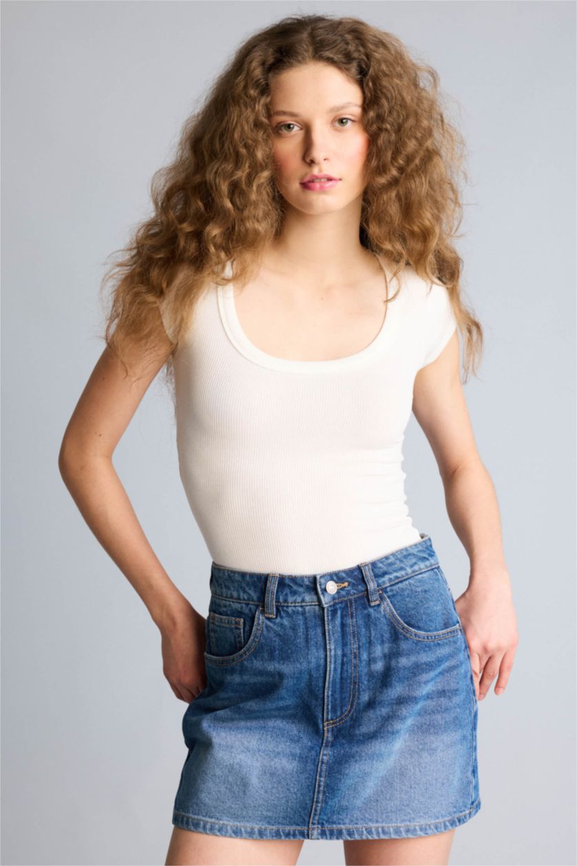 Женщины Голубрй Denim