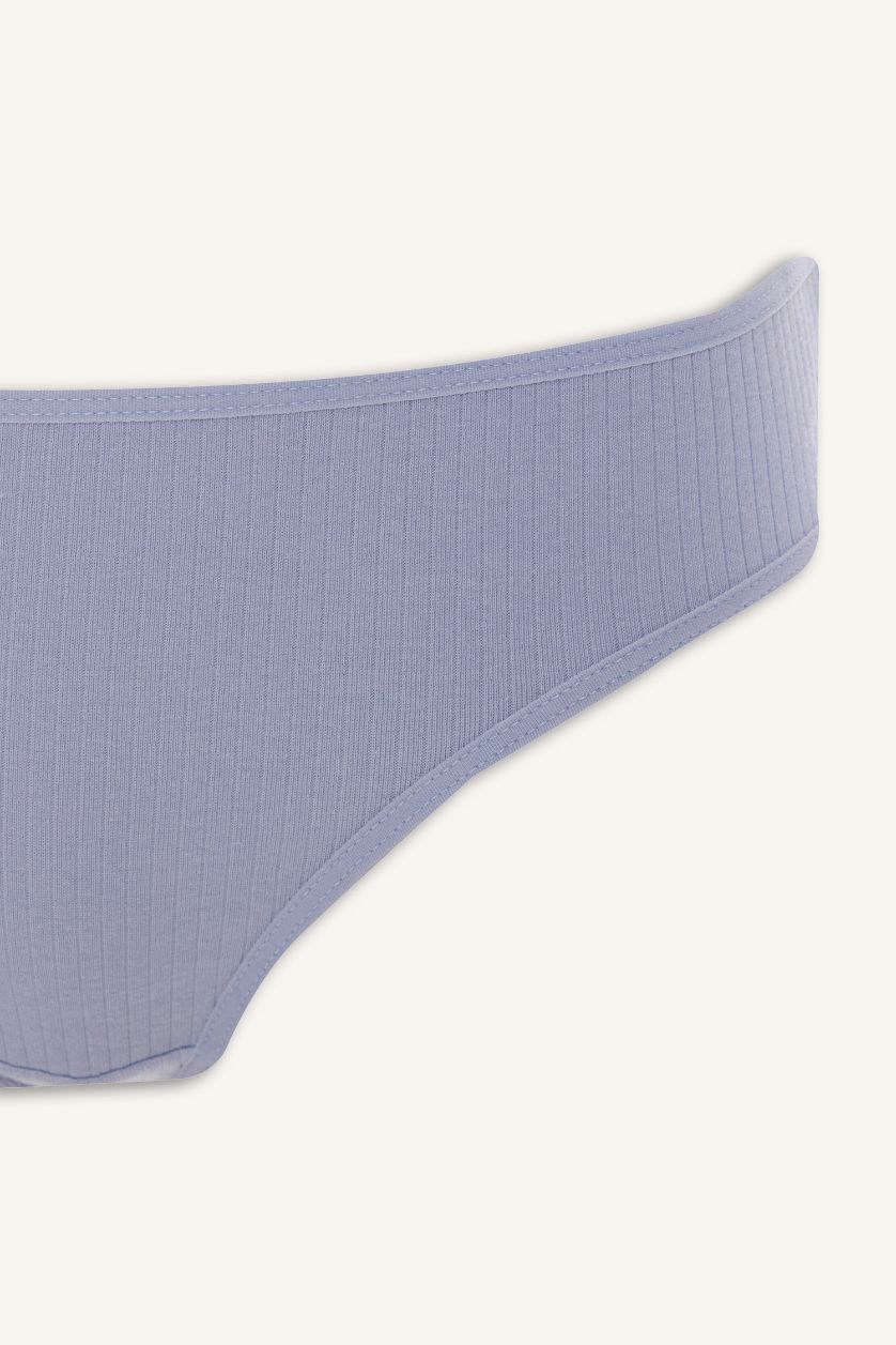 Kadın Mavi Ribana 3’lü Slip Külot