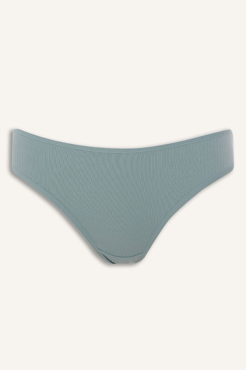 Kadın Mavi Ribana 3’lü Slip Külot