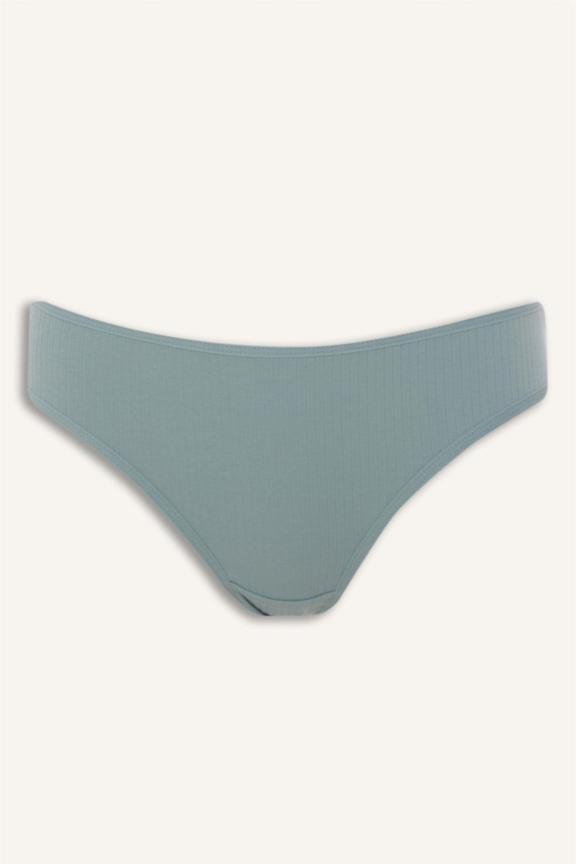 Kadın Mavi Ribana 3’lü Slip Külot