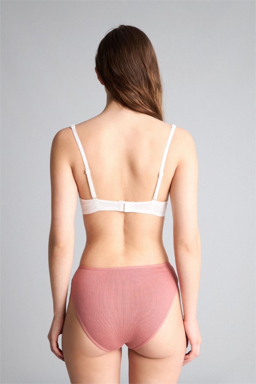 Kadın Gri Ribana 5’li Slip Külot