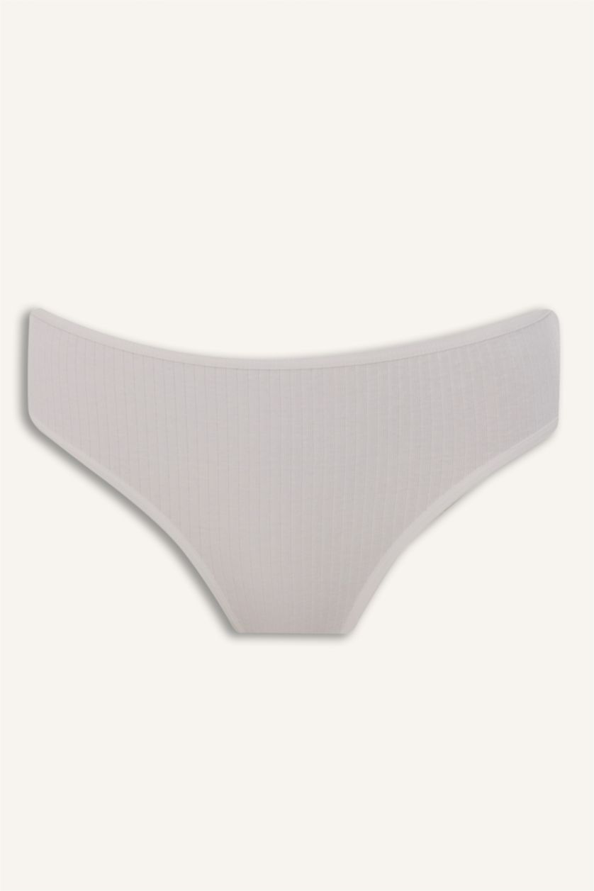 Kadın Gri Ribana 5’li Slip Külot