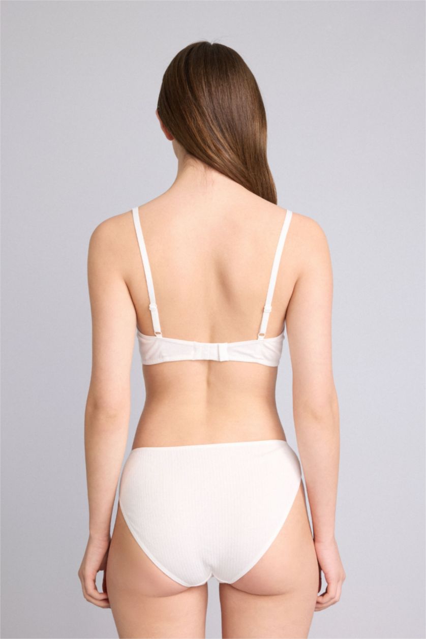 Kadın Gülkurusu Ribana 3’lü Slip Külot