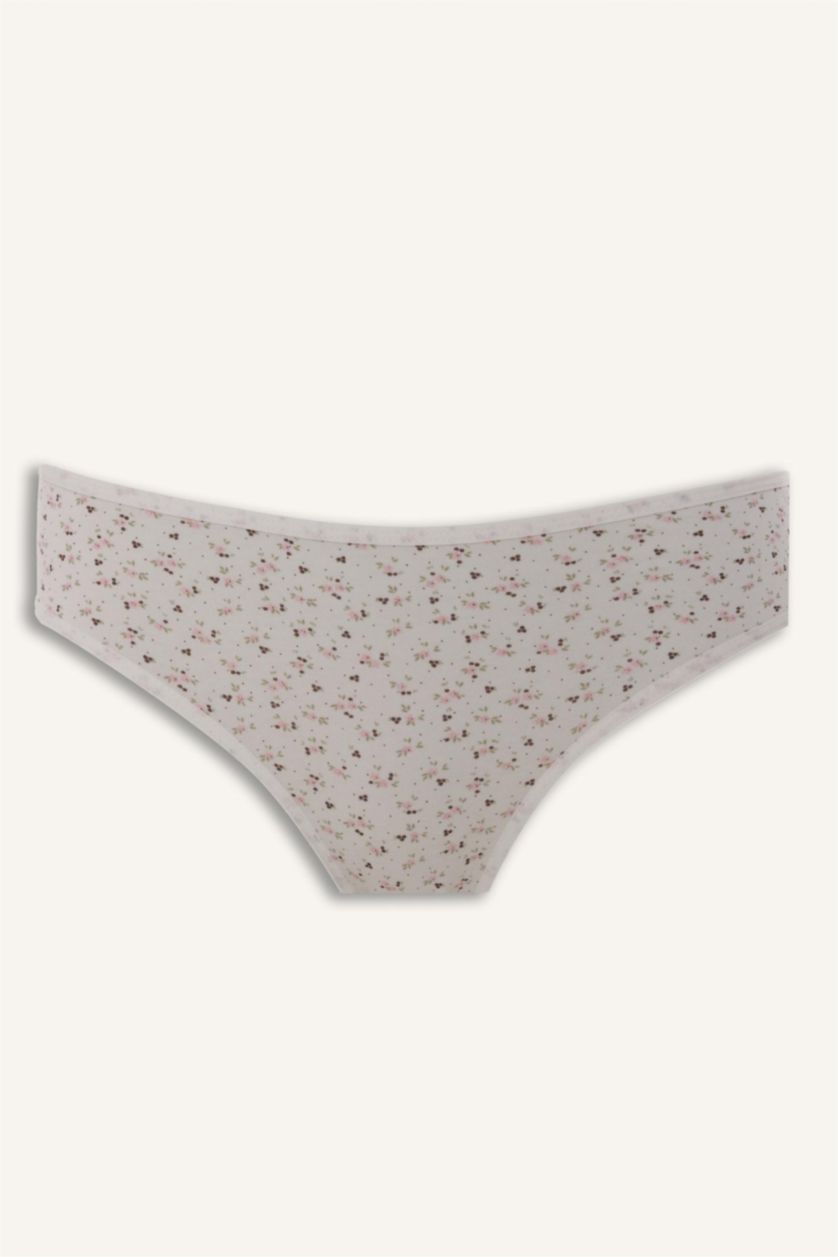 Kadın Gülkurusu Ribana 3’lü Slip Külot