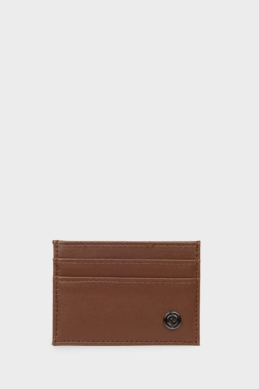 Erkek Taba Erkek Suni Deri Kartlık