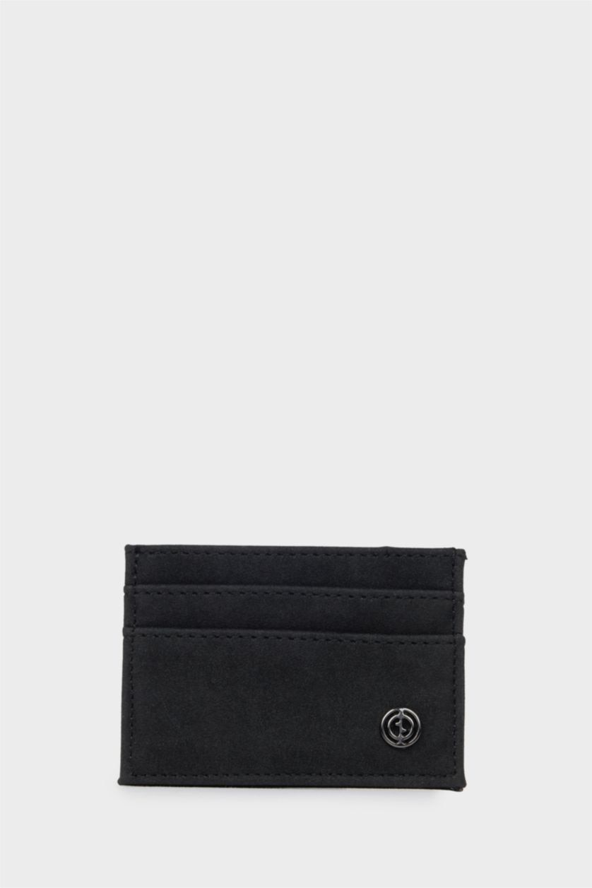 Erkek Siyah Erkek Süet Kartlık