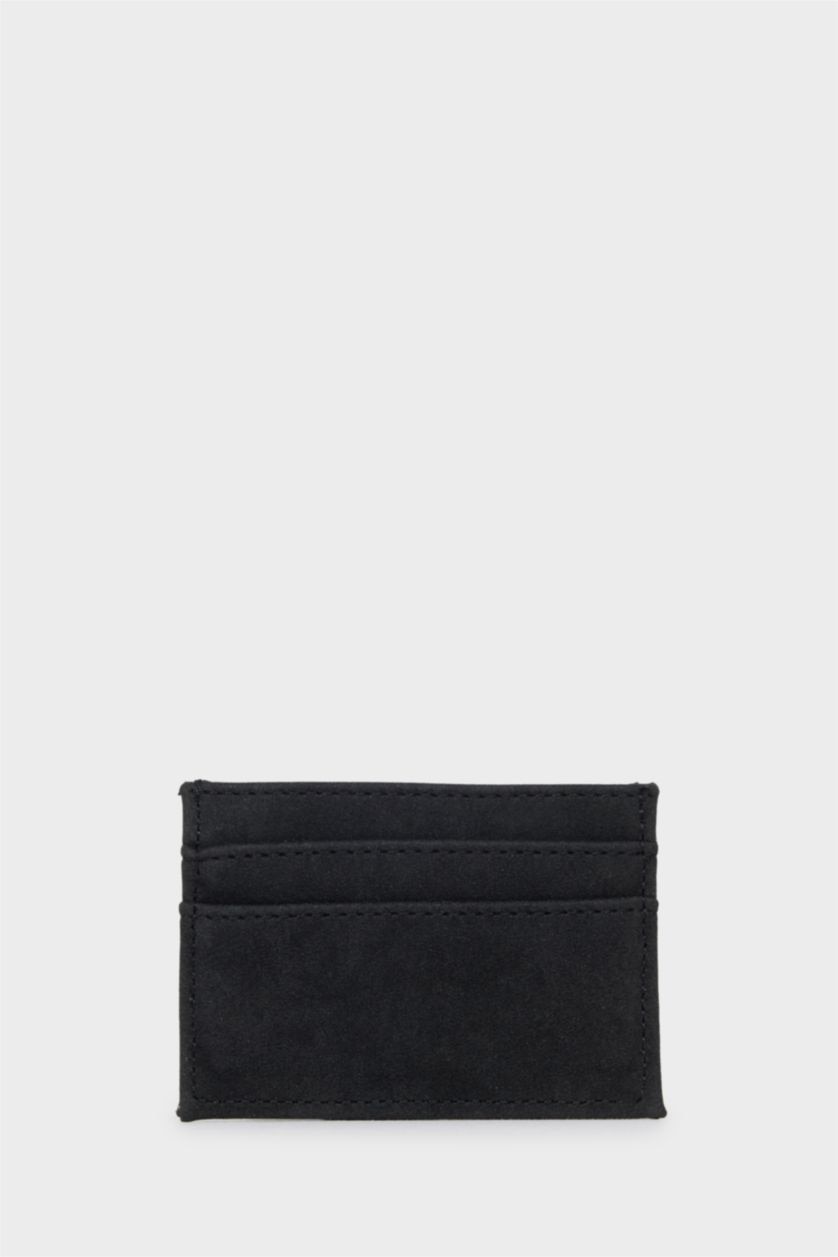Erkek Siyah Erkek Süet Kartlık