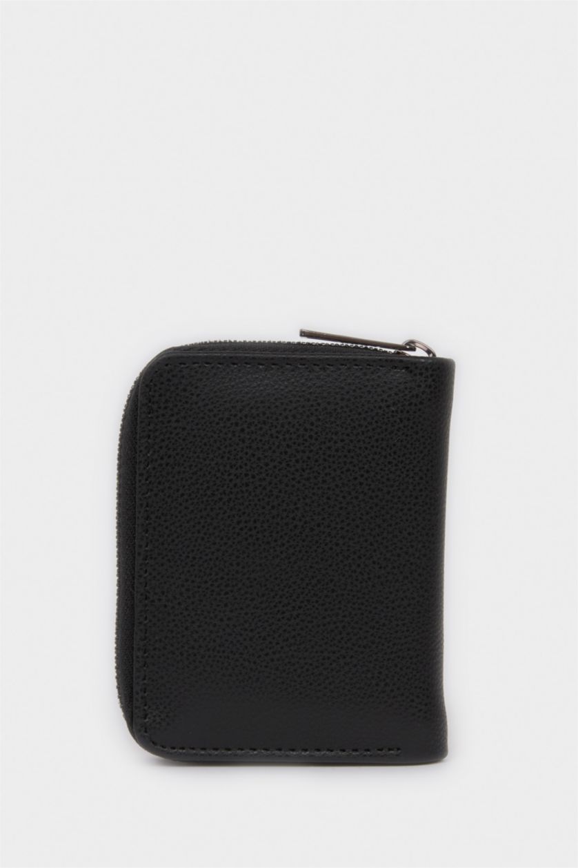 Erkek Siyah Erkek Suni Deri Cüzdan