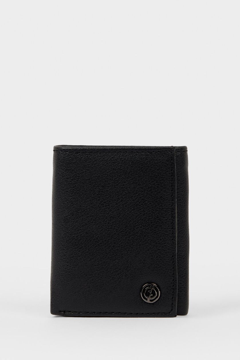 Erkek Siyah Erkek Suni Deri Cüzdan