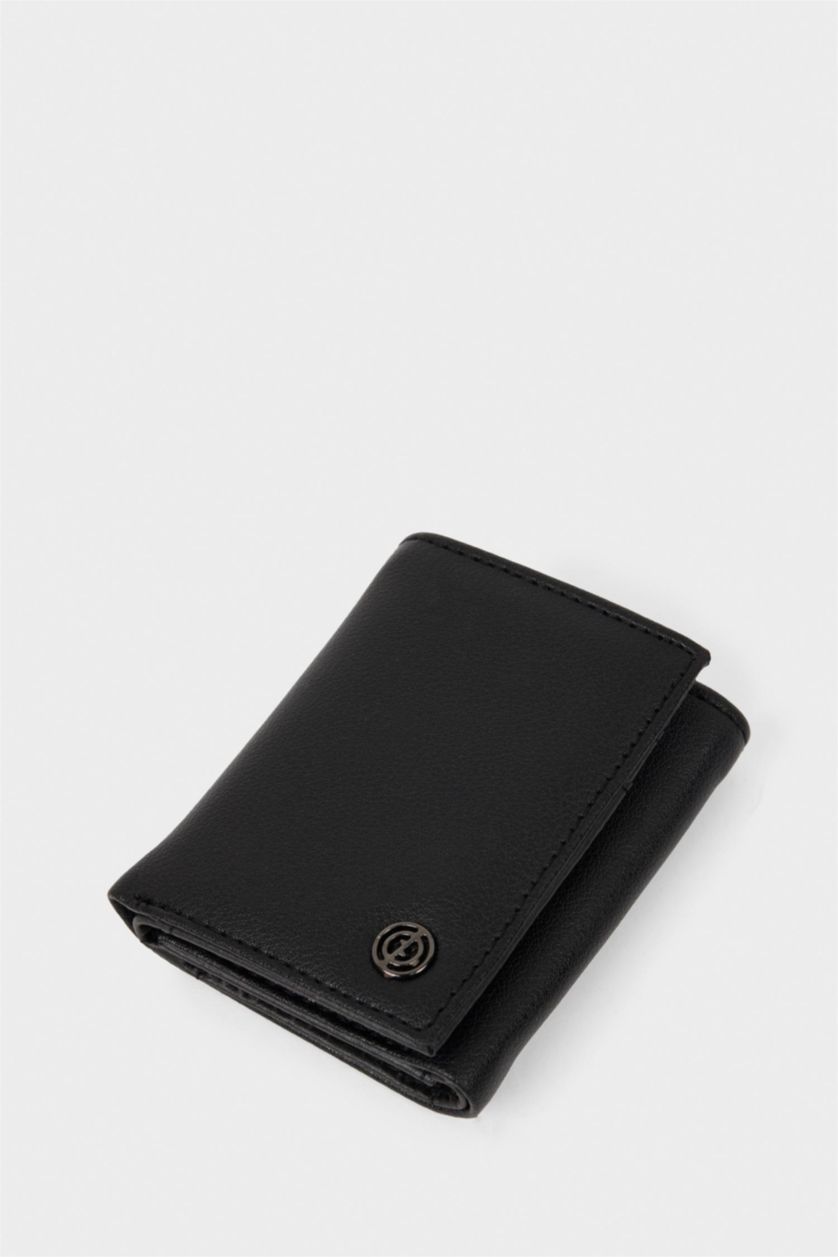 Erkek Siyah Erkek Suni Deri Cüzdan