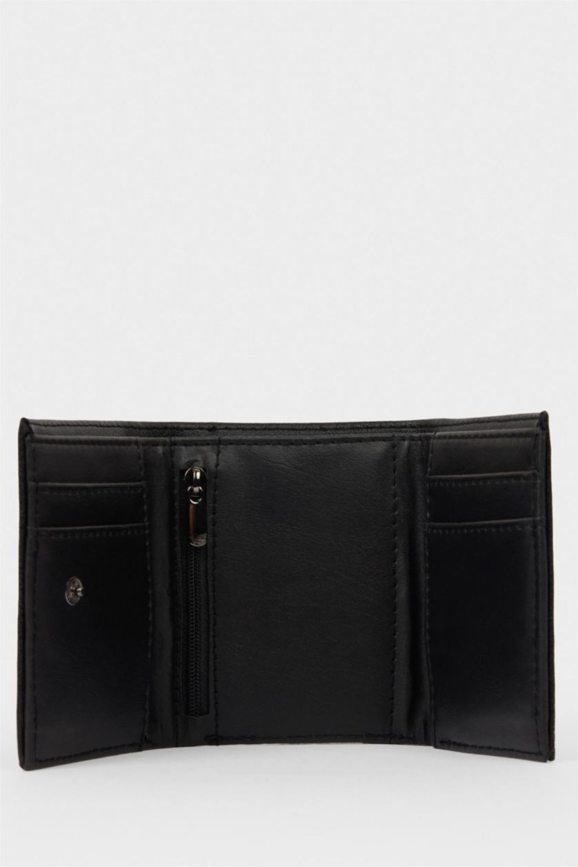 Erkek Siyah Erkek Suni Deri Cüzdan