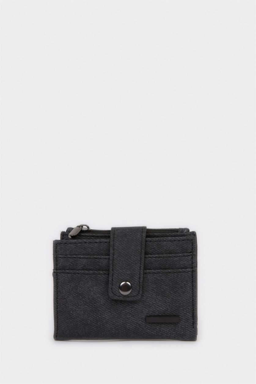 Erkek Siyah Erkek Suni Deri Cüzdan