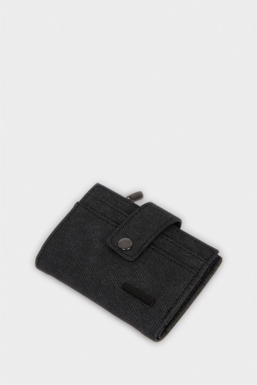 Erkek Siyah Erkek Suni Deri Cüzdan