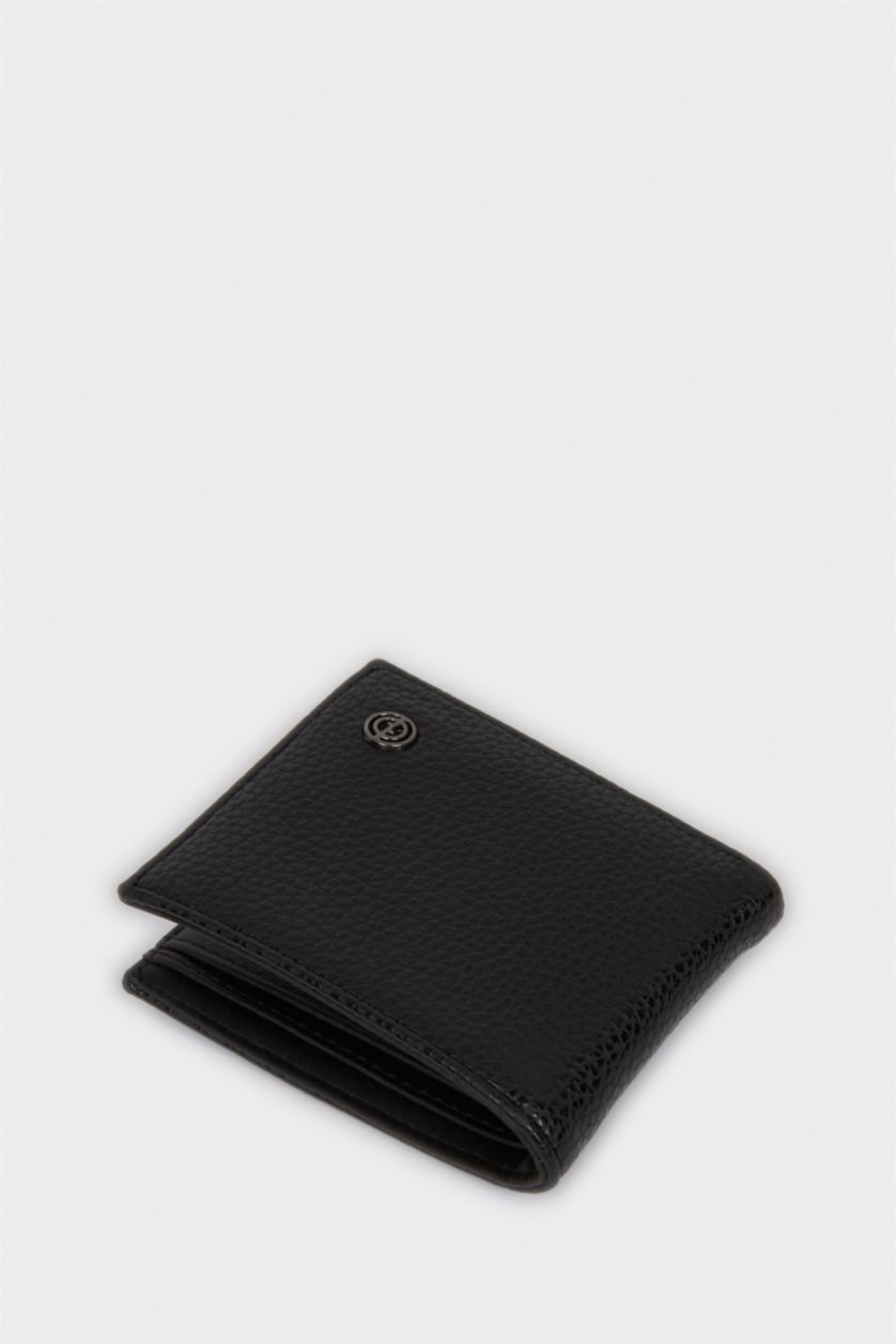 Erkek Siyah Erkek Suni Deri Cüzdan