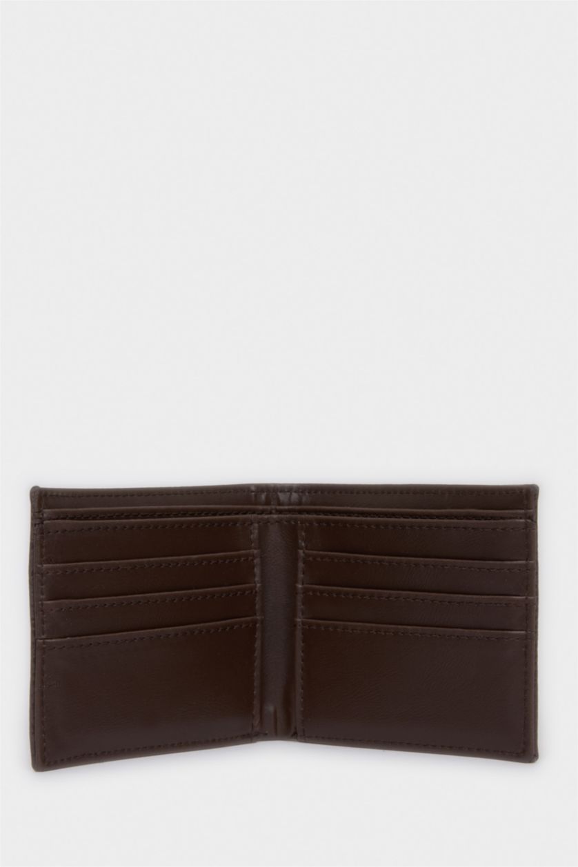 Erkek Kahve Erkek Suni Deri Cüzdan