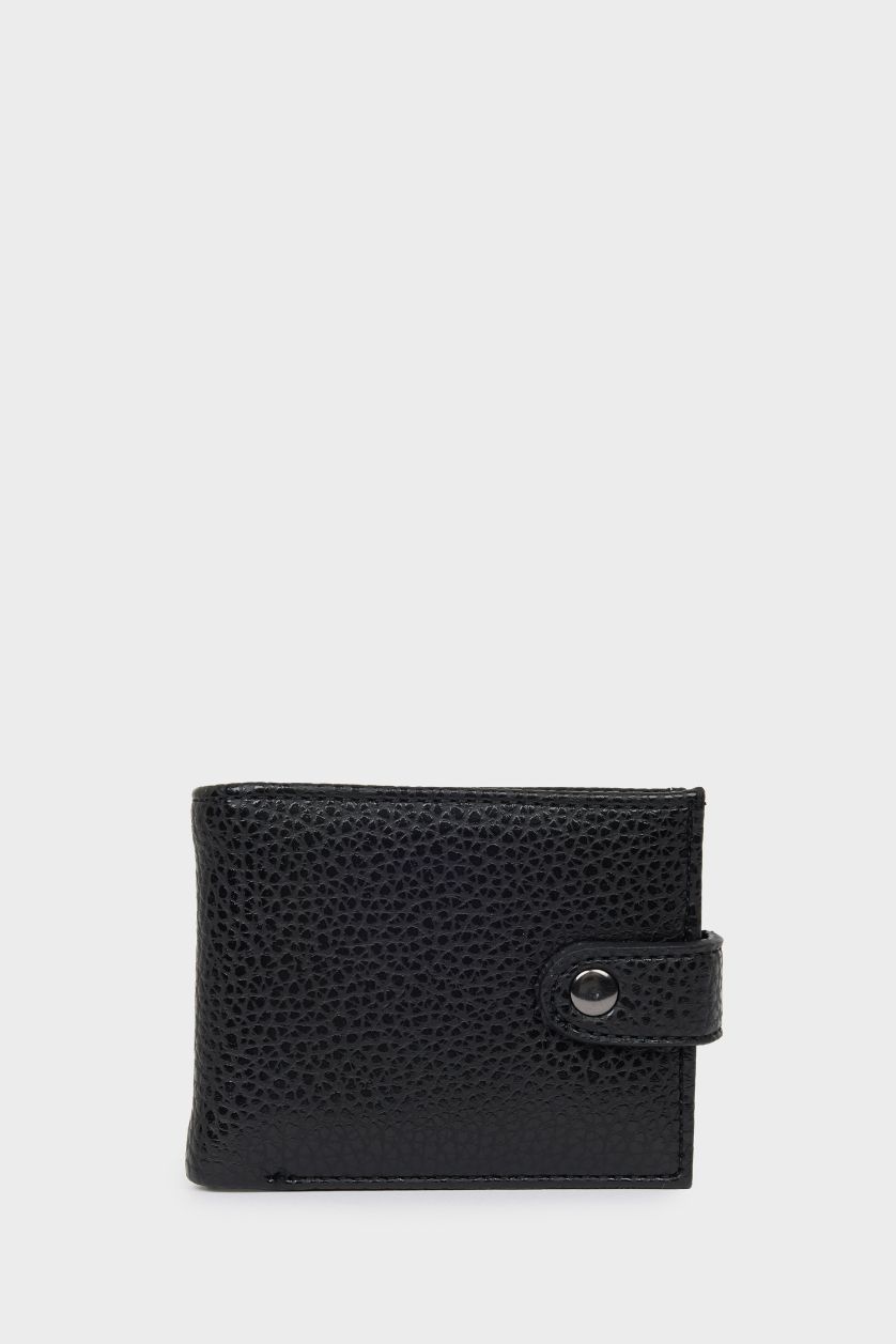 Erkek Siyah Erkek Suni Deri Cüzdan