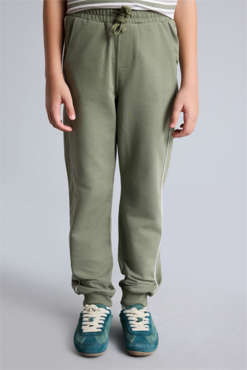 BOYS & TEENS Light Khaki 2 piece Oversize Fit Set