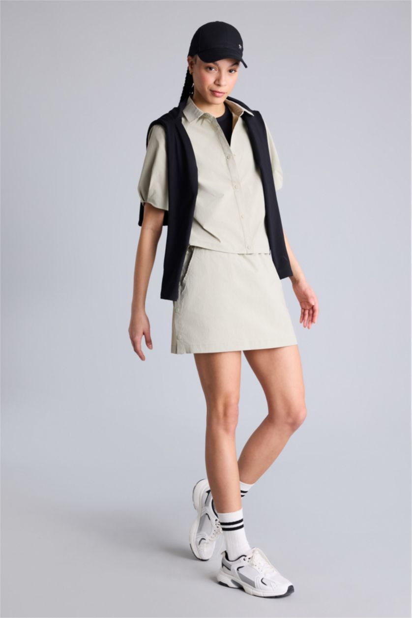 Kadın Taş Kısa Kollu Gömlek