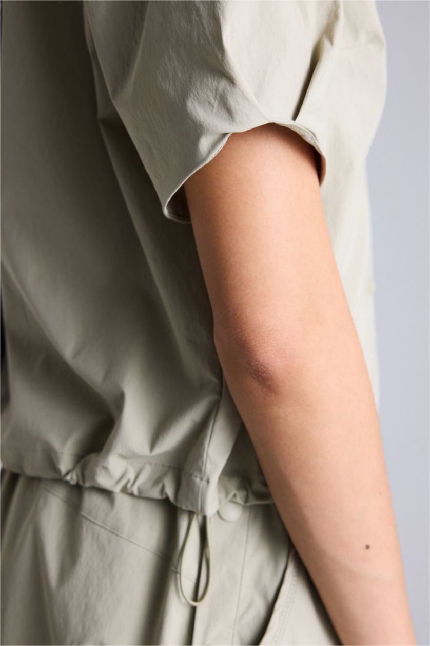 Kadın Taş Kısa Kollu Gömlek