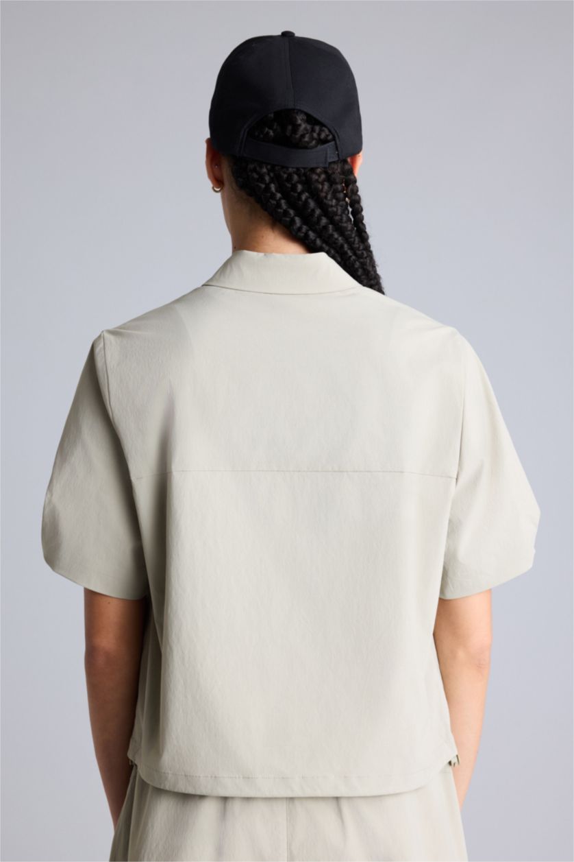 Kadın Taş Kısa Kollu Gömlek