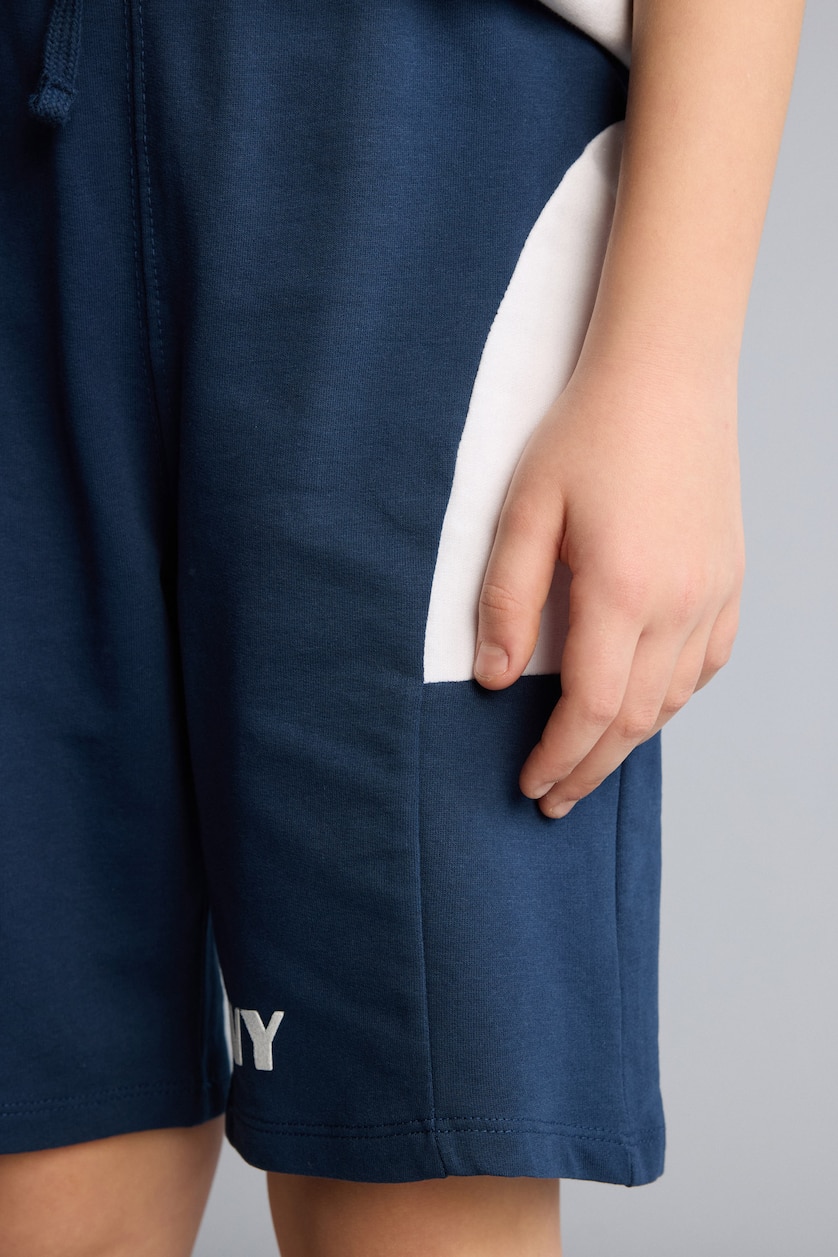 GARÇONS Marin Ensemble 2 pièces en tissu sweatshirt pour garçon
