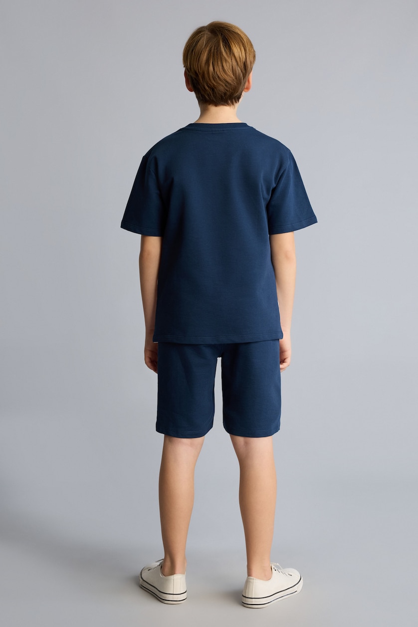 GARÇONS Marin Ensemble 2 pièces en tissu sweatshirt pour garçon