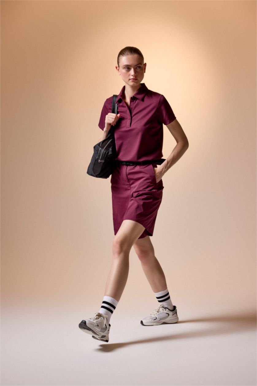 Women Bordeaux Standard Fit