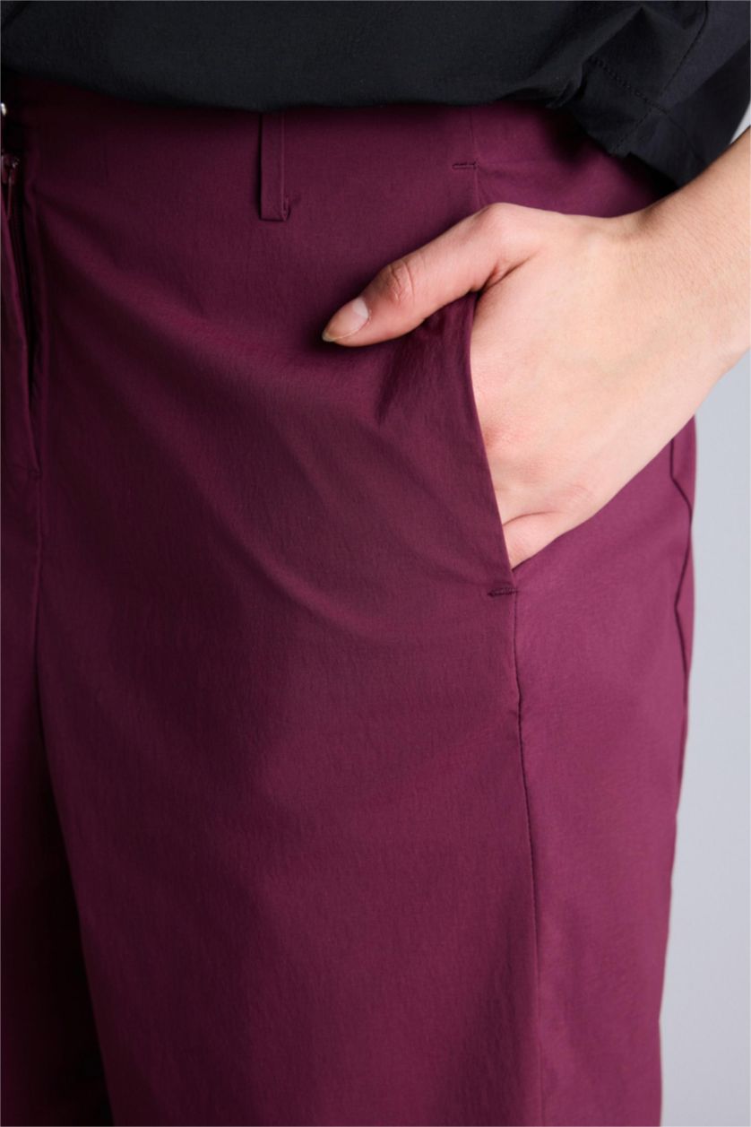 Women Bordeaux Standard Fit