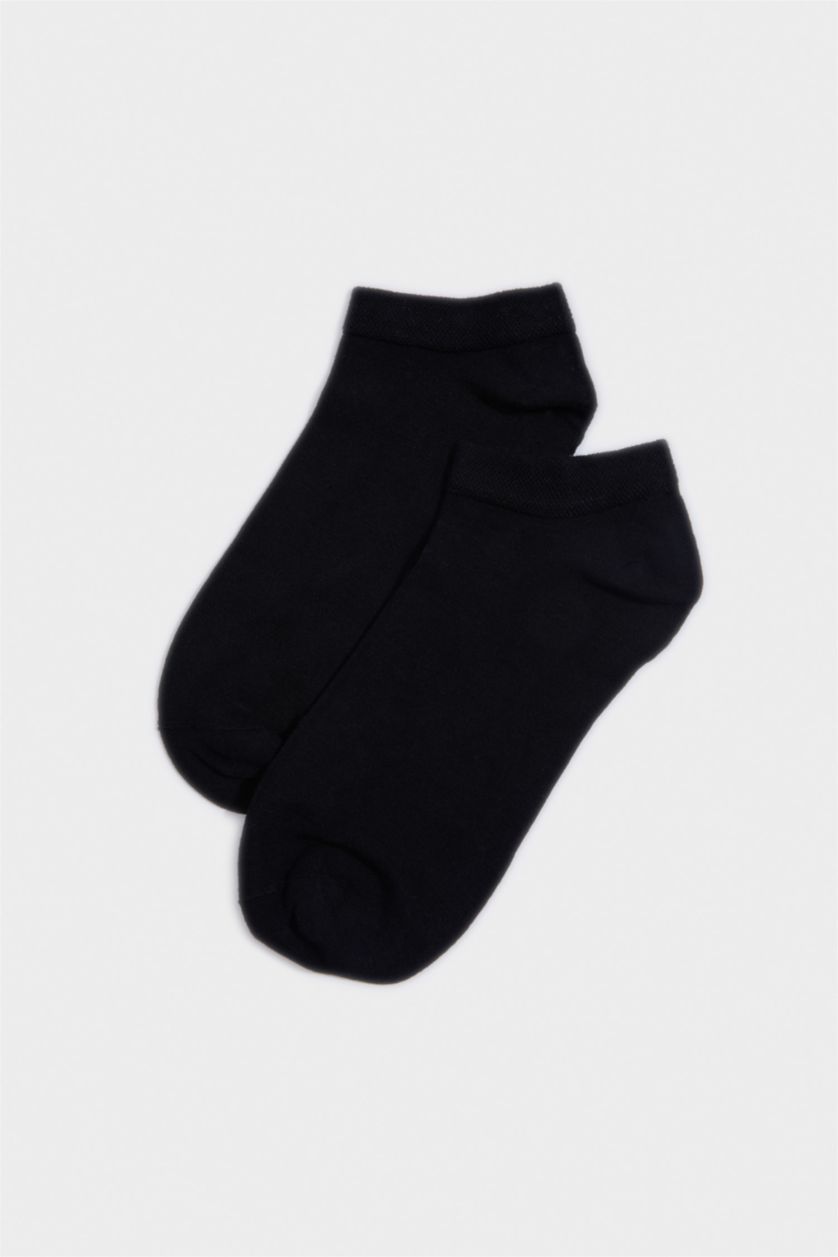 رجالي أسود شرابات قصيرة رجالي بامبو - 5 قطع