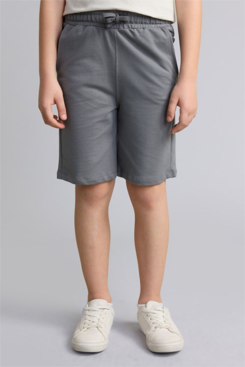 أولاد رمادي فاتح Boy 2 piece Regular Fit Set