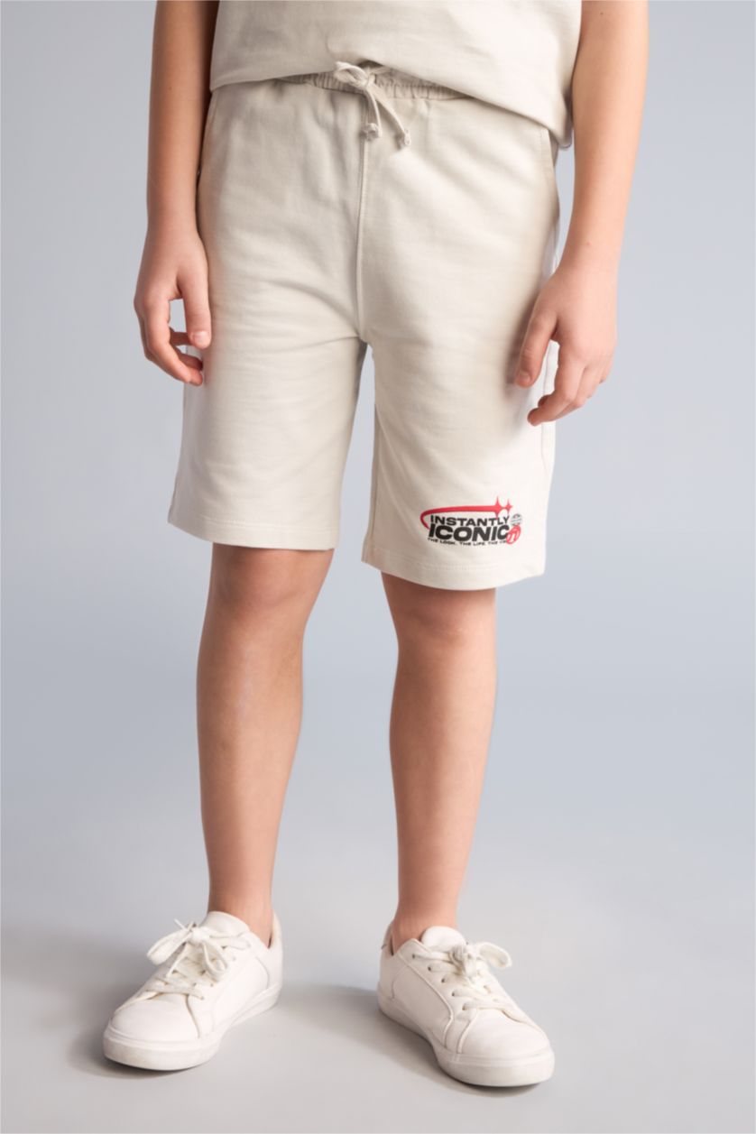 Мальчики и подростки Светло-серый Комплект из свитшотной ткани для мальчиков из 2 предметов