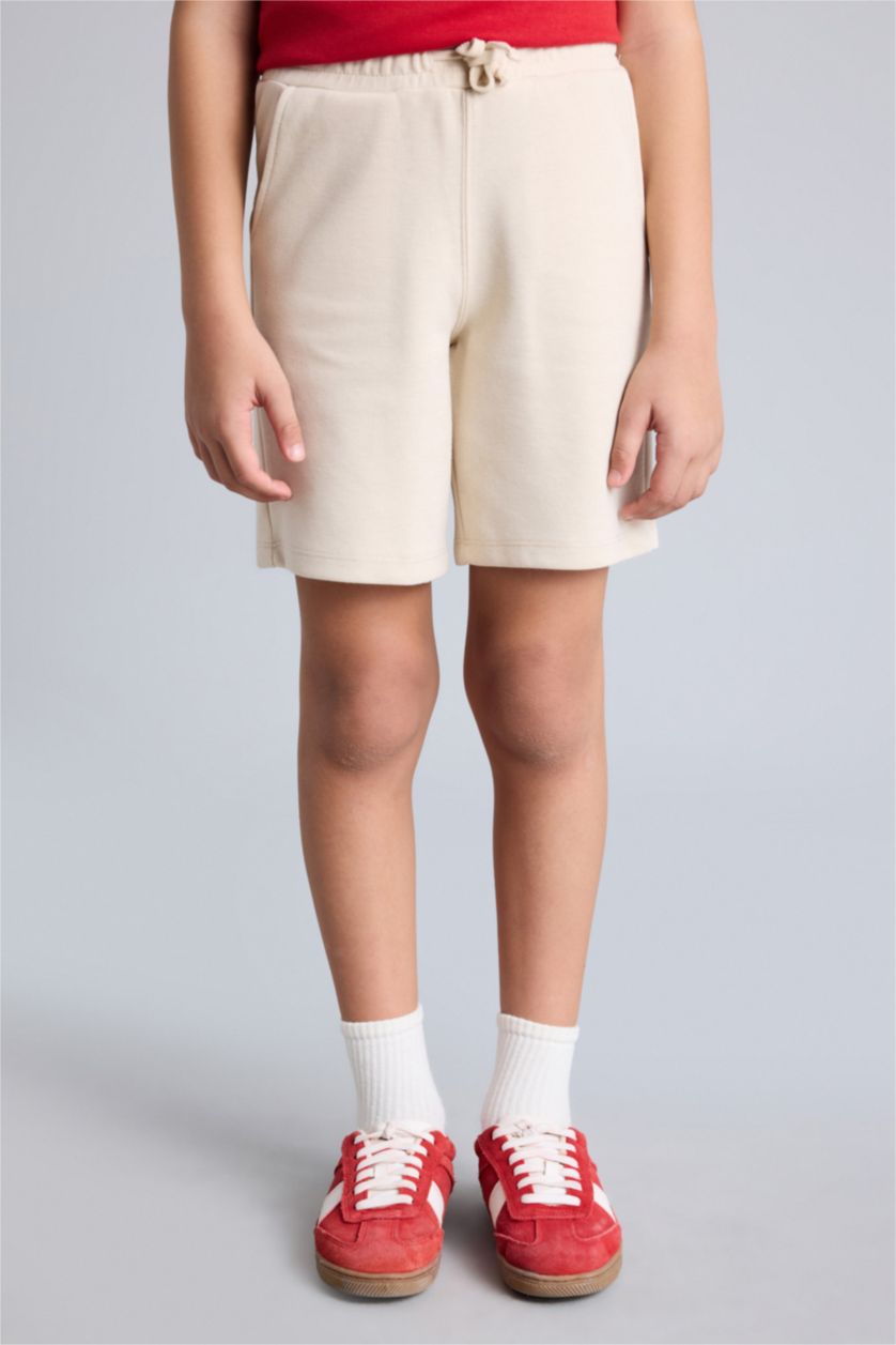 Erkek Çocuk - Genç Erkek Kırmızı Tişört Şort 2'li Takım Erkek Çocuk