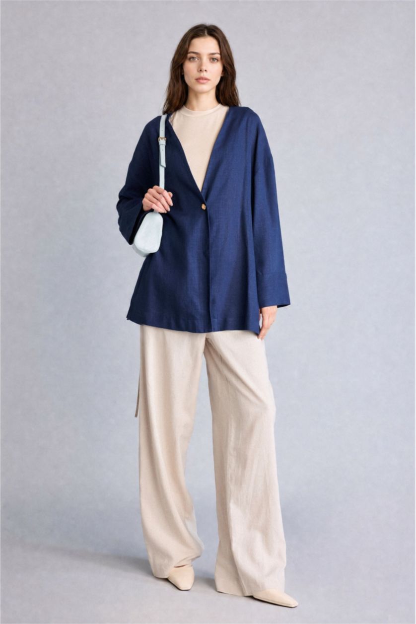 WOMAN NAVY Regular Fit