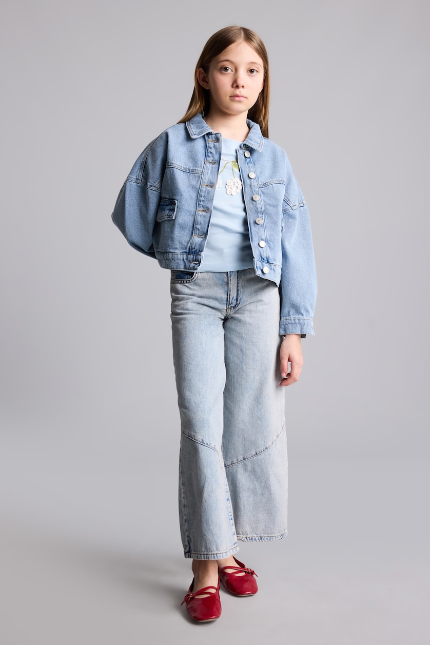 Young Girls - Teen Girls Blue Girl Denim Jacket