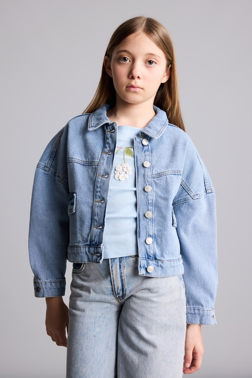 Young Girls - Teen Girls Blue Girl Denim Jacket